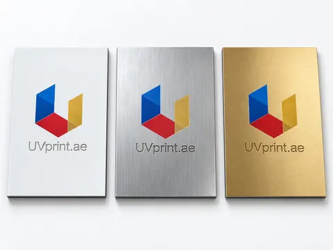 Aluminium UV printing and laser engraving
